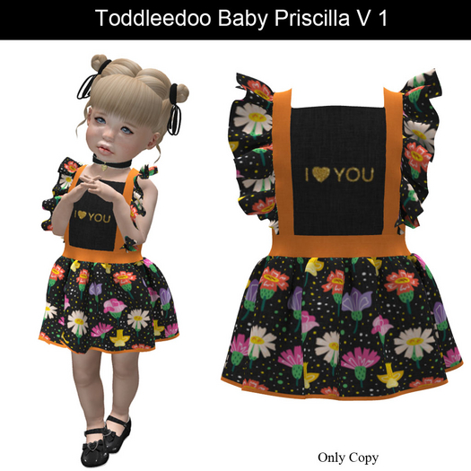 Toddleedoo Baby Priscilla V 1