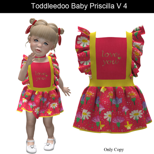Toddleedoo Baby Priscilla V 4