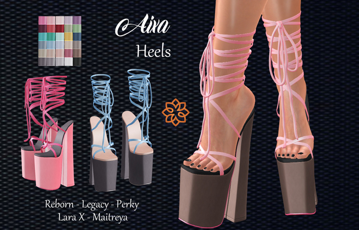 ::FOR YOU:: AIXA HEELS FTP