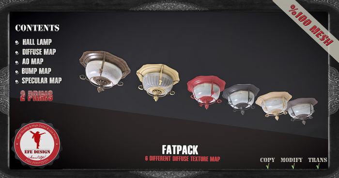 (Efe Design) Hall Lamp Fatpack Fullperm 