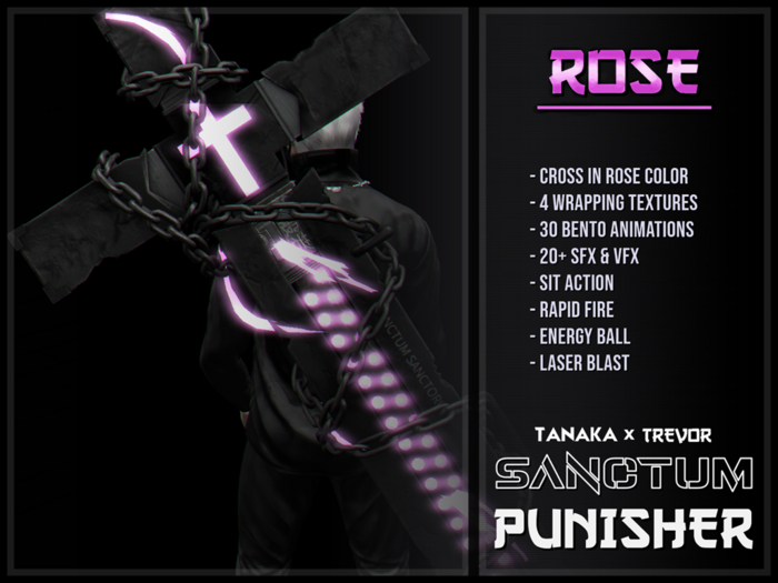 [TANAKA x TREVOR] - SANCTUM PUNISHER - (ROSE)
