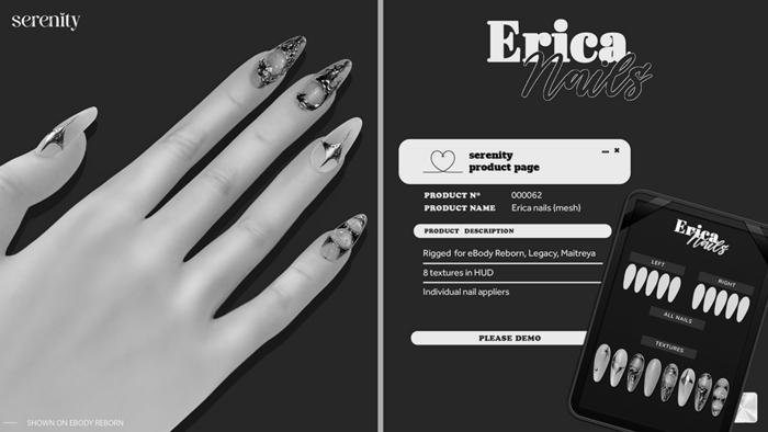 [Serenity] - Erica nails DEMO