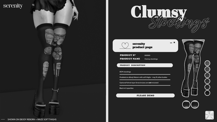 [Serenity] - Clumsy stockings DEMO