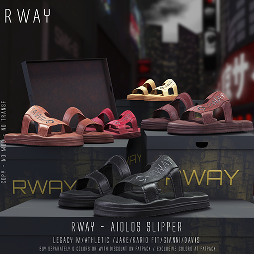 RWAY - Aiolos Slipper  Fatpack