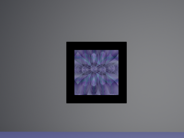 *Picture This* Purple Haze Motion Wall Art