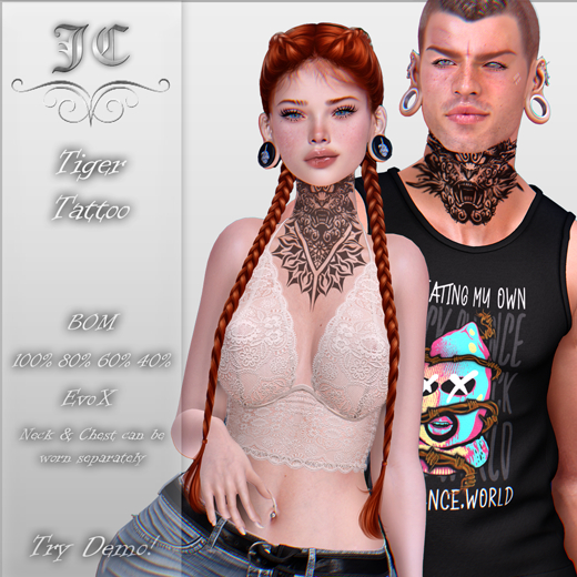 .:JC// Tiger Tattoo