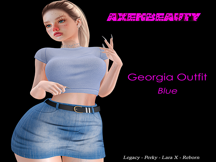aX: Georgia Outfit Blue