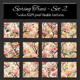 *Wallflowers* Spring Trees - Set 2