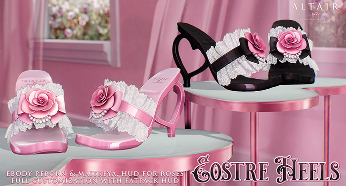ALTAIR* eostre heels .white. (attach me)
