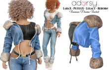 adorsy - Joanna Jacket Cornflower - Lara X/Legacy/PetiteX/Reborn