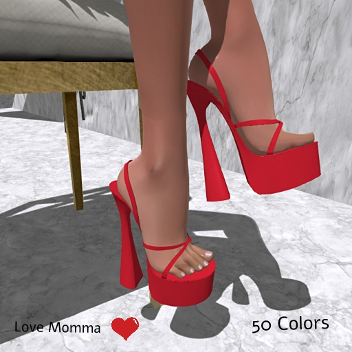KC Sandal High heels Love momma