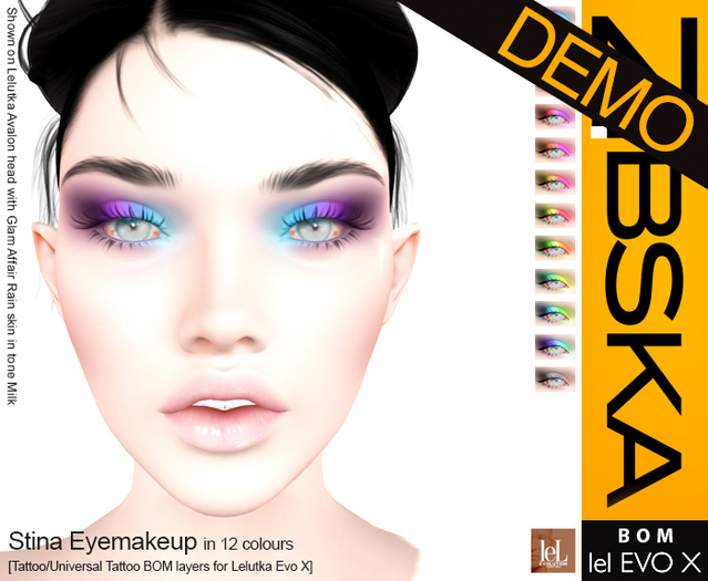 Zibska Evo X ~ Stina Eyemakeup Demo