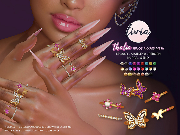 LIVIA Thalia Rings