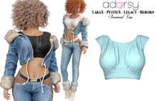 adorsy - Joanna Top Light Blue - Lara X/Legacy/PetiteX/Reborn