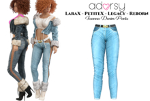 adorsy - Joanna Denim Pants Splash - Lara X/Legacy/PetiteX/Reborn