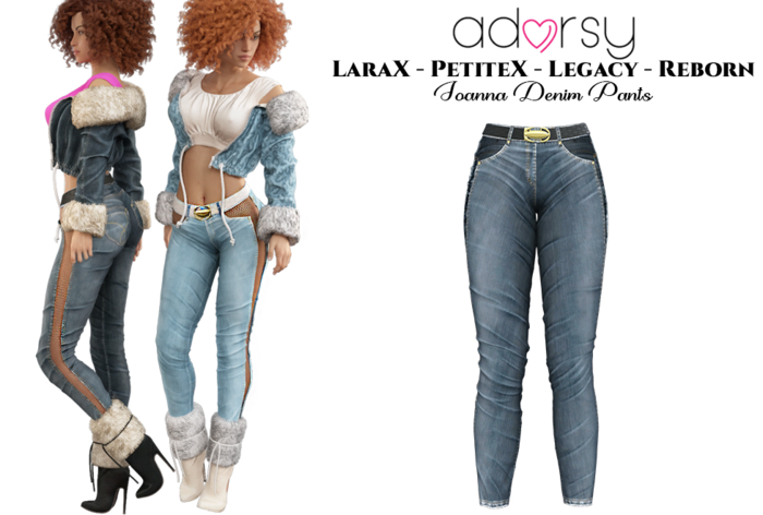 adorsy - Joanna Denim Pants Original - Lara X/Legacy/PetiteX/Reborn