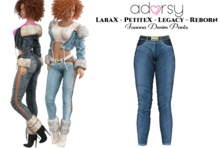 adorsy - Joanna Denim Pants Dark Blue - Lara X/Legacy/PetiteX/Reborn