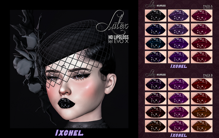 IXCHEL. - Latex HD Lipgloss - EVOX - DEMO
