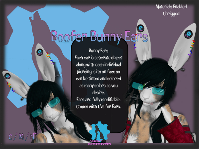 .{dp}. Boofer Bunny Ears