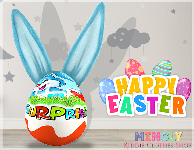 Easter Chocolate Egg Blue