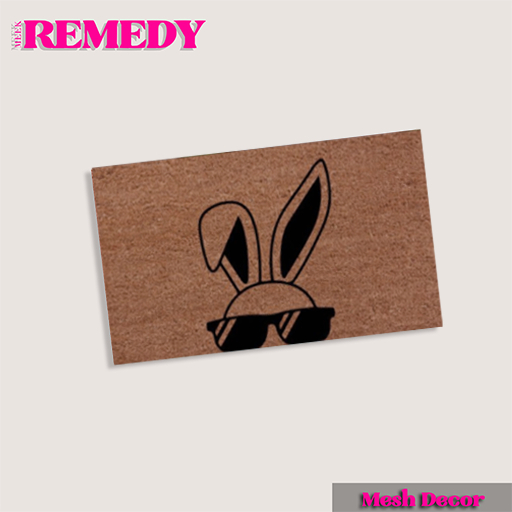 Meek Remedy - Easter Rug - Cool Bunny