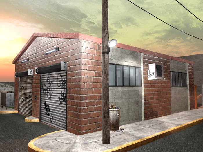 Warehouse - Low Prim = 19 land impact - Mesh