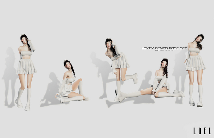 LOEL - Lovey Bento Pose SET