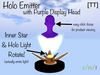 Second Life Marketplace - [TT] Holo Emitter with Purple Display Head