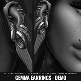 [BL] Gemma earrings // DEMO 5min