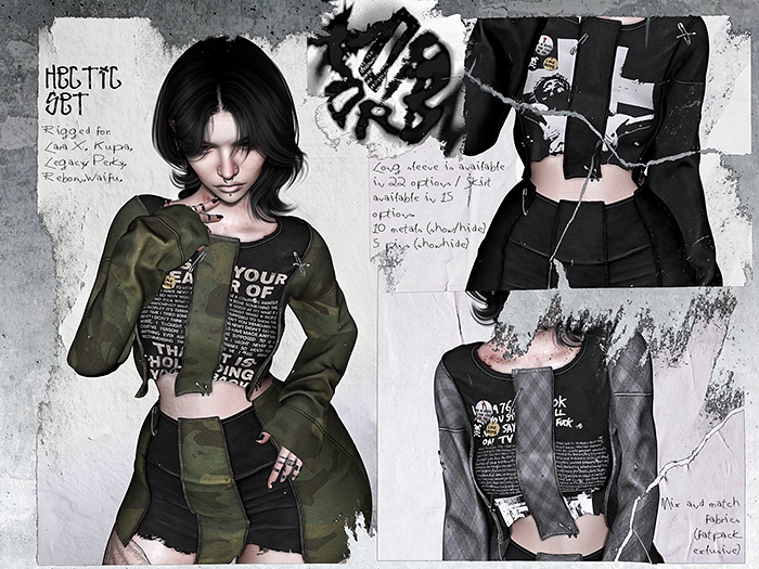 +WORN+ Hectic Skirt FP