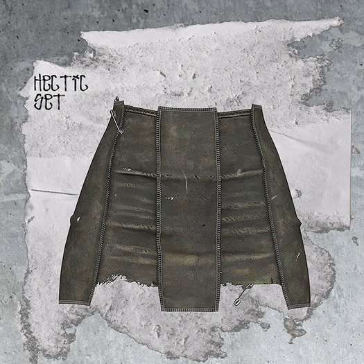 +WORN+ Hectic Skirt FADED CAMO