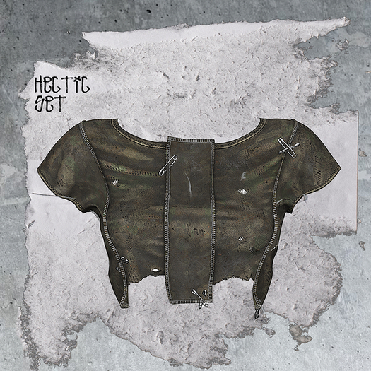 +WORN+ Hectic Top FADED CAMO