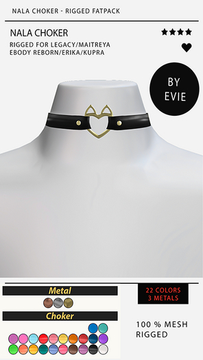 Cryucci NALA Choker - RIGGED FATPACK