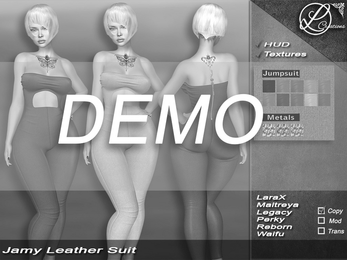 Jamy Leather Suit DEMO