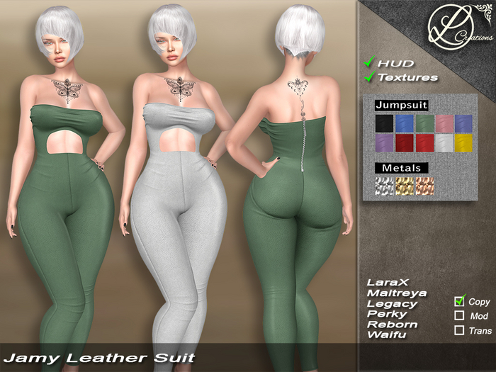 Jamy Leather Suit