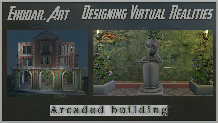 arcaded building
