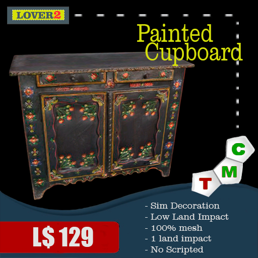 {LOVER2} - Painted Cupboard