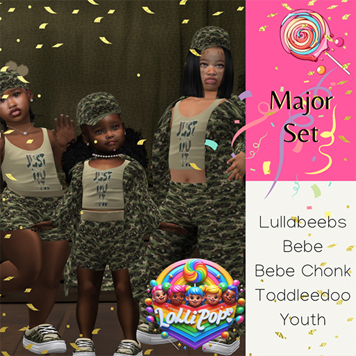 MAJOR CAMO PANTS SET BOX