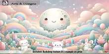 Kawaii Backdrop - Daydream Meadows 3