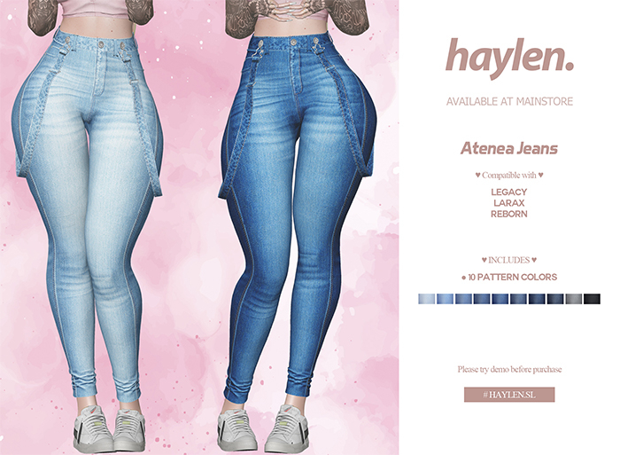 haylen. Atenea Jeans - FATPACK