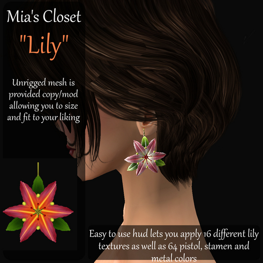 MC "Lily" Earrings
