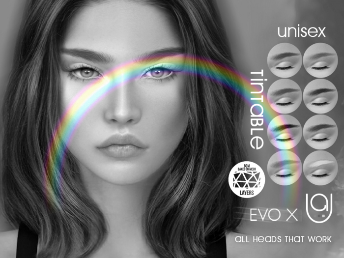 DEMO - BOM Eyebrows EVOX (Set 5)
