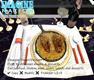 Imagine Dinner/Dessert Placemat