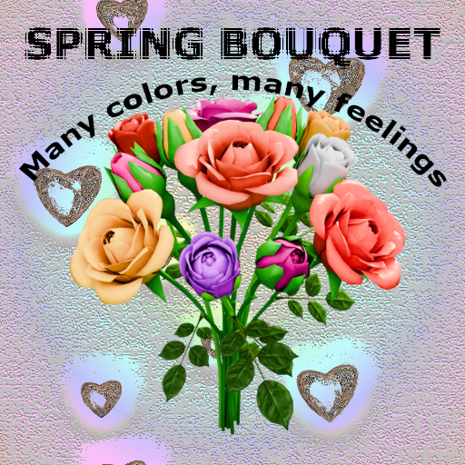 SPRING BOUQUET Roses#12