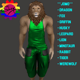 Cole Outfit Green-Black Trim Furry