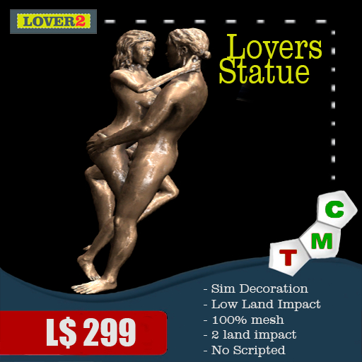 {LOVER2} - Lovers Statue 