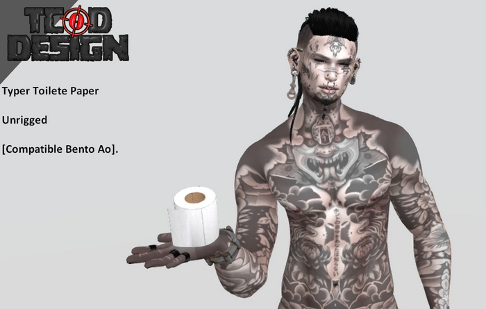 Typer Toilete Paper [Compatible Ao Bento]...