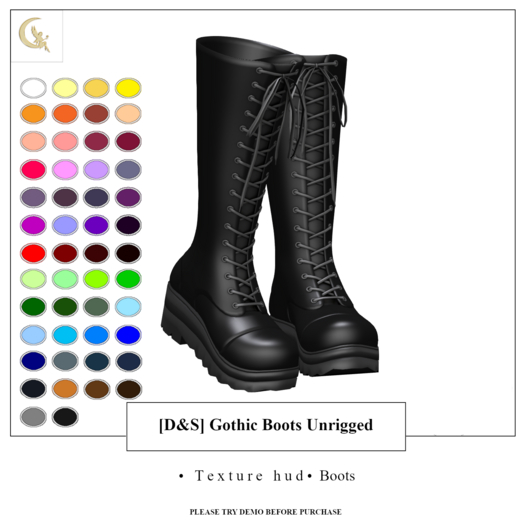 [D&S] Gothic Boots - Fatpack