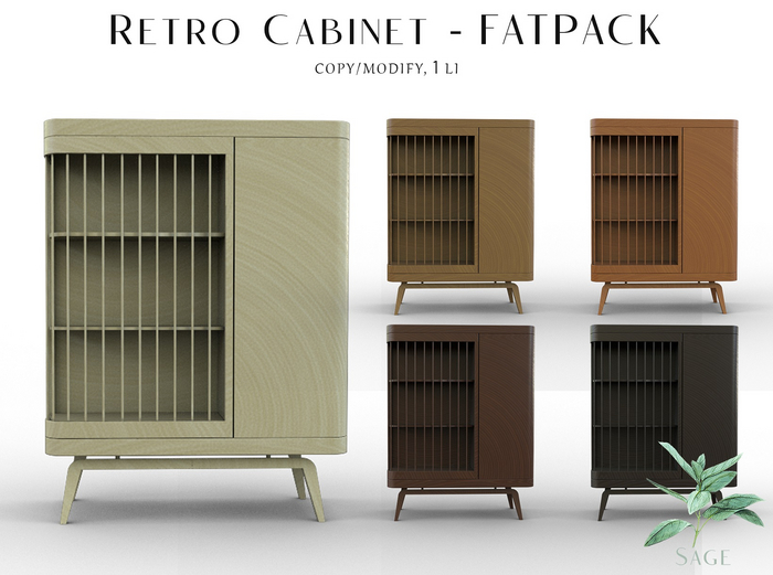 Sage - Retro Cabinet - Fatpack