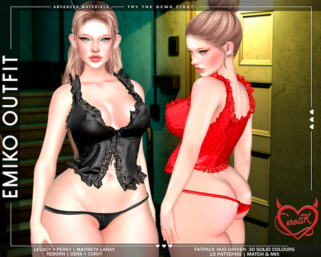 [erotiK] Emiko Outfit FATPACK